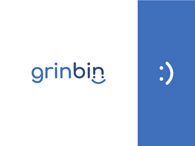 GrinBin Branding bin box clean dentist design goodies grin grinch minimal modern ortho presmult smile