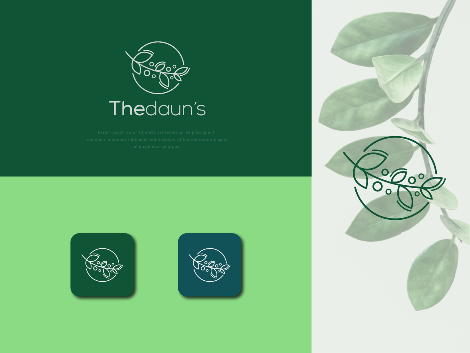 The Daun (Leaf) by Branding Insipration on Dribbble