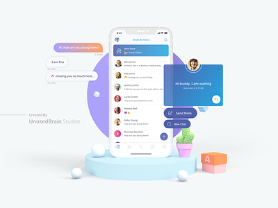 Ringy - Chat Application UI