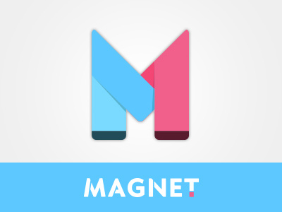 Magnet App Logo application logo magnet app