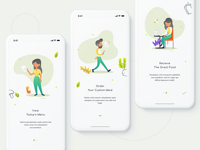 Onboarding - Food Delivery App android app design ios app mobile app ui ui design user interface