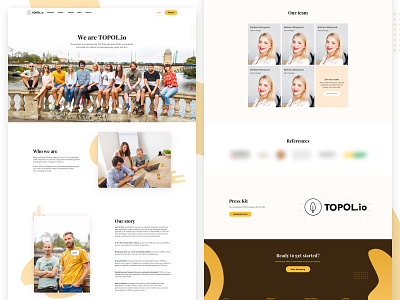 TOPOL io - About us about us assets clean drag and drop email email campaign email marketing email template microsite people responsive sass web