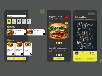 UI Restaurant APP app app design application restaurant ui