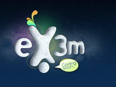 ex3m "coming soon" screen ex3m logo 2007 wellcome screen nikolai bedrov