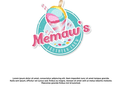 Memaw's Ice animation branding design graphic design i illustration logo motion graphics ui vector