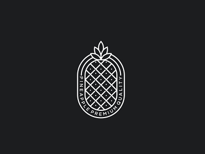 PINEAPPLE MONOLINE 3d animation branding design graphic design illustration logo motion graphics ui vector