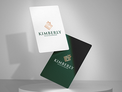 Kimberly Gold & Diamond branding graphic design logo