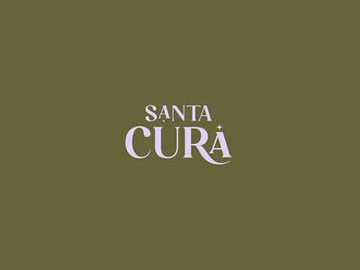 Brand: Santa Cura, terapias naturais branding design graphic design illustration