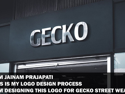 GECKO a street wear company branding clothing brand clothing design clothing label fashion gecko geometric logo logodesign logodesignchallenge logodesigner logodesignersclub logodesigns logos
