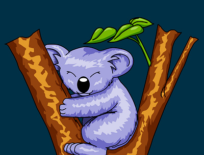 Koala Art adobe photoshop animal art cute art design drawing illustration koala koala bear