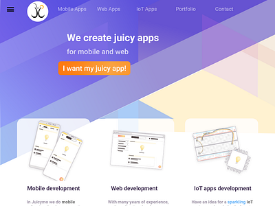 Juicymo - Prototype Web Design