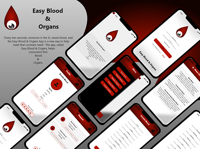 Easy Blood & Organs animation branding graphic design mobile app motion graphics new design prototype ui ux