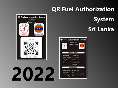 QR Fuel Authorization System Sri Lanka
