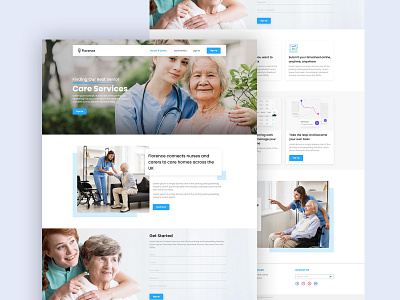 Healthcare Website design health care website healthcare homepage landing page design landingpage website website design