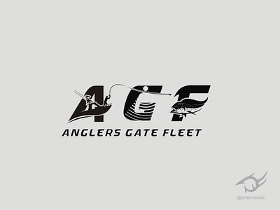 AGF Letter Mahi Mahi Boat Fishing Logo Sold To Angler Gate Fleet