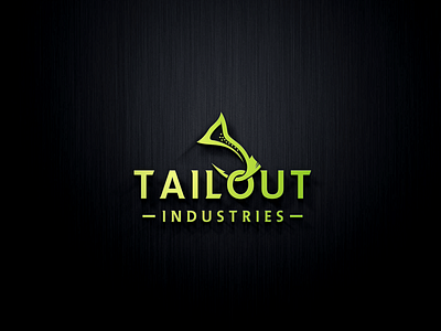 Fish Tail Hook Fishing Logo Sold To TAILOUT INDUSTRIES