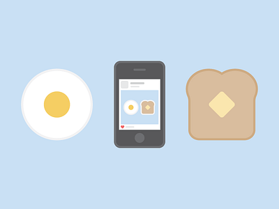 English Breakfast breakfast egg english icons iphone social media toast