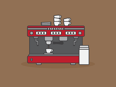 Espresso coffee espresso illustrator