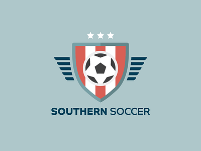 Southern Soccer badge logo shield soccer