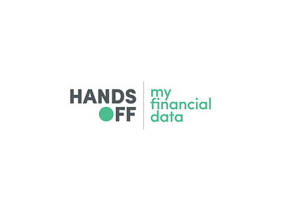 Hands Off My Financial Data Logo