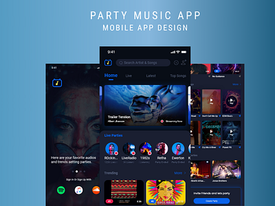 PARTY MUSIC APP