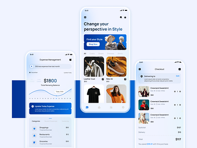 Ecommerce Mobile App ecommerce mobile app shopping ui ux