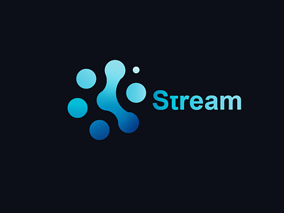 Streamin Logo brand branding design designer icon illustrator logo