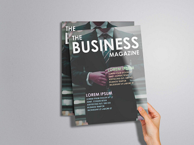 Magazin Cover (The Business Magazine) magazine magazine cover magazine design