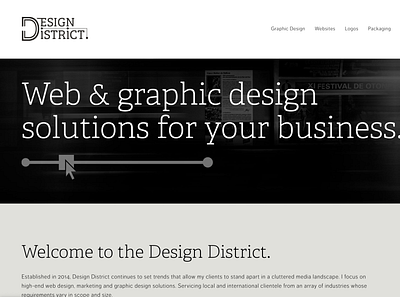 Design District New Zealand web webdesign