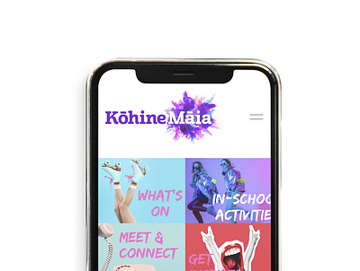 Kohine Maia web design webdesign