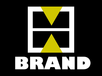 Idea for a minimalistic logo black brand buisnescard czarny i biały ilustrator kolor logo logo design logobrand logotype minimal minimalistic projekt wektor white żółty