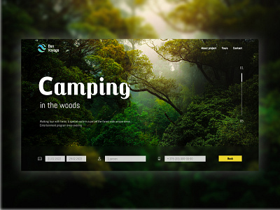 Travel webside design figma landing page landingpage travel ui ux vector web webdesign