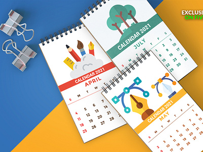 I do wall calendar design and desk calendar design