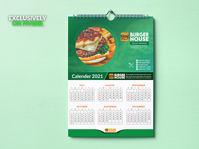 I do wall calendar design and desk calendar design