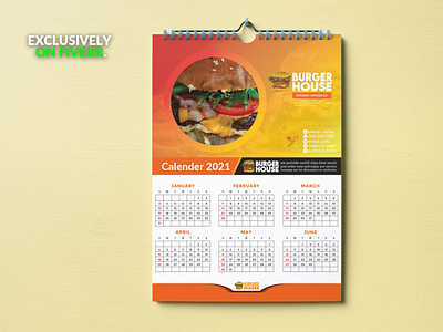 I do wall calendar design and desk calendar design