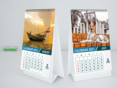 I do wall calendar design and desk calendar design