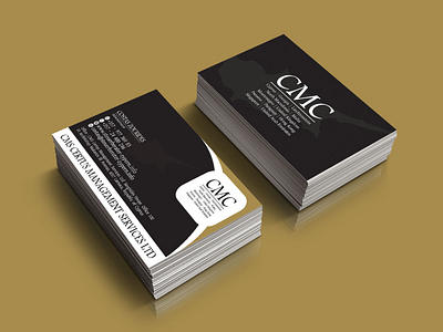 Business Card design for CMS Certus Management Services Ltd.