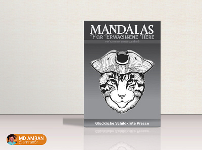 Book Cover design Mandalas amran5r black book book cover book cover design booking booklet books branding design graphic design illustration md amran mdamran minimal vector