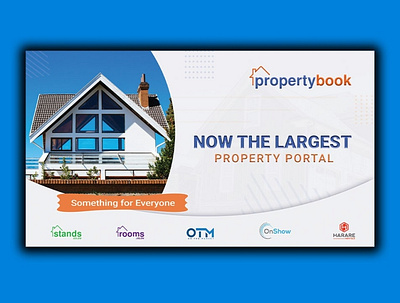 Banner Design for Property Book amran5r banner banner ad banner ads banner bazaar banner design banner small banners branding design graphic design md amran mdamran minimal