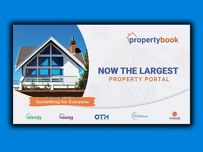 Banner Design for Property Book amran5r banner banner ad banner ads banner bazaar banner design banner small banners branding design graphic design md amran mdamran minimal