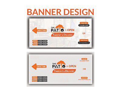 Banner Design for The Pato Bar amran5r banner banner ad banner ads banner design banners bannersnack branding design graphic design md amran mdamran minimal