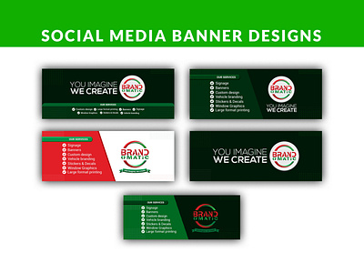 Social Media Banner Design for Brand'oMatic