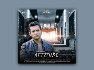 Movie Poster Design amran5r cinema poster design graphic design md amran mdamran movie poster movie poster design poster design tahsan tahsan rahman khan