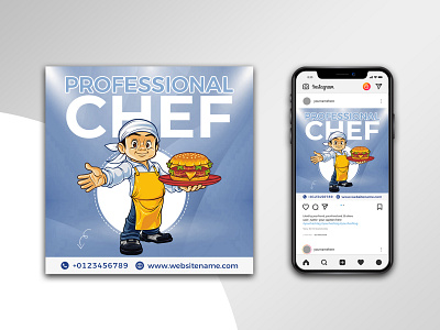 Social Media Post Design for Restaurant md amran