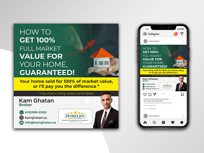 Social Media Post Design for Real Estate Business md amran