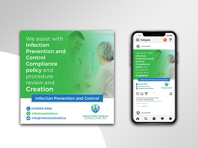 Social Media Post Design for Infection Control md amran