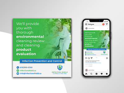 Social Media Post Design for Infection Control md amran