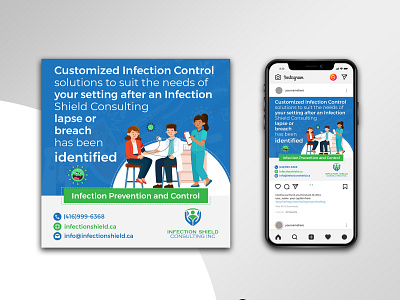 Social Media Post Design for Infection Control md amran