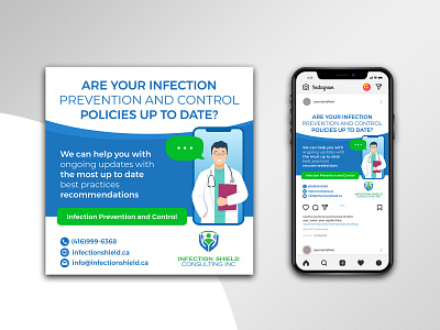 Social Media Post Design for Infection Control md amran