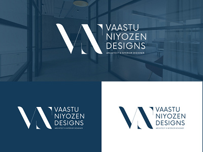 Vaastu niyozen designs Logo&Branding architect logo artwork branding creative design film graphic illustrations inspiration interior design logo logo logos photoshop ui ux vector